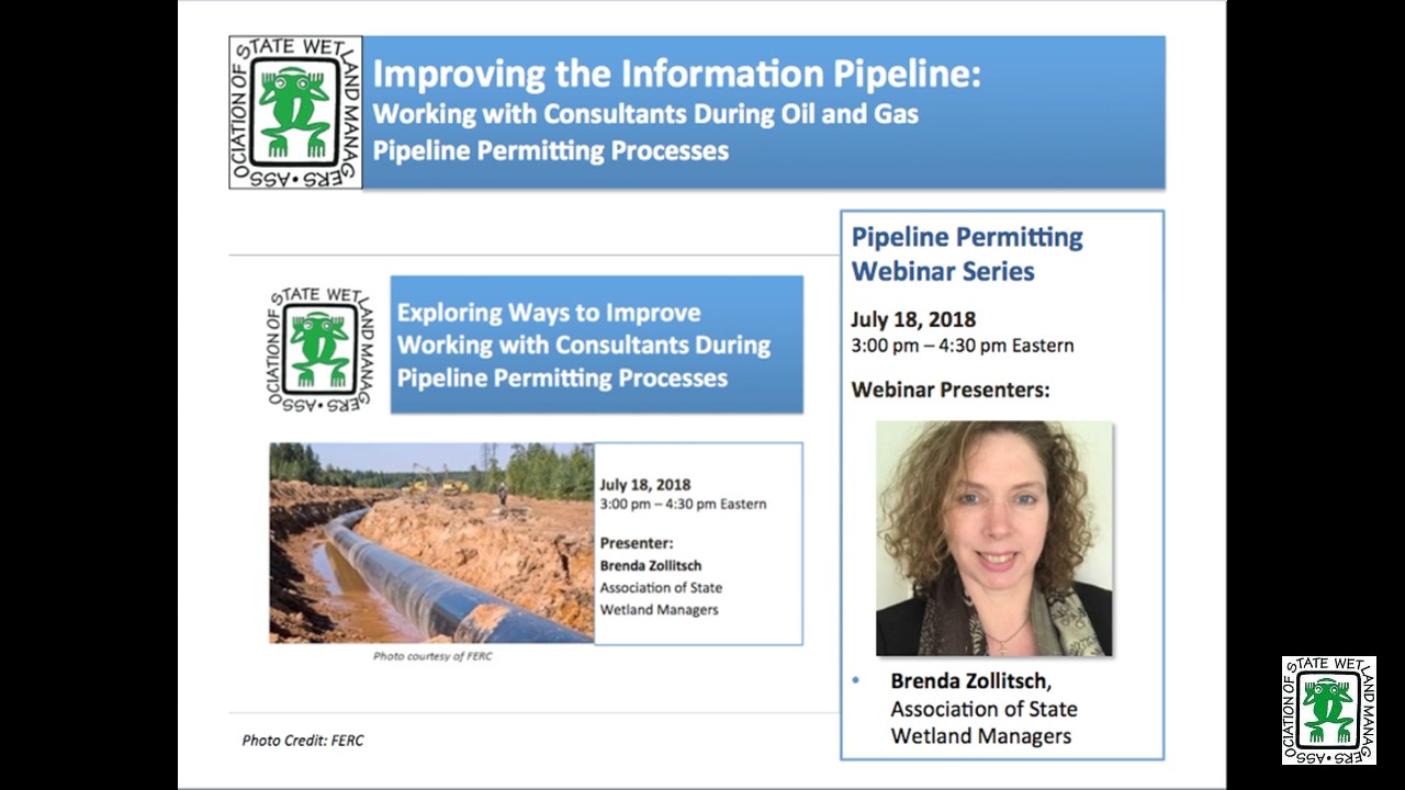 Part 3: Presenter: Brenda Zollitsch, Policy Analyst, Association of State Wetland Managers