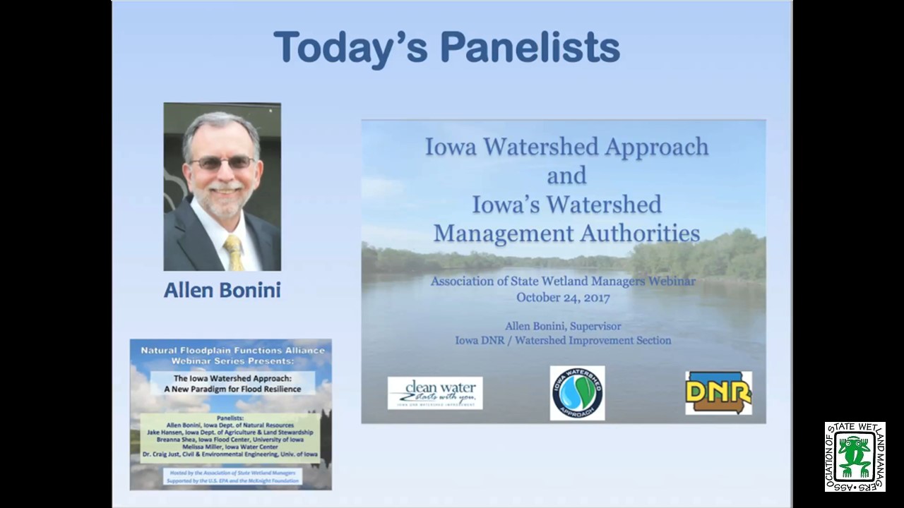 Part 2: Presenter: Allen Bonini,  Iowa Department of Natural Resources