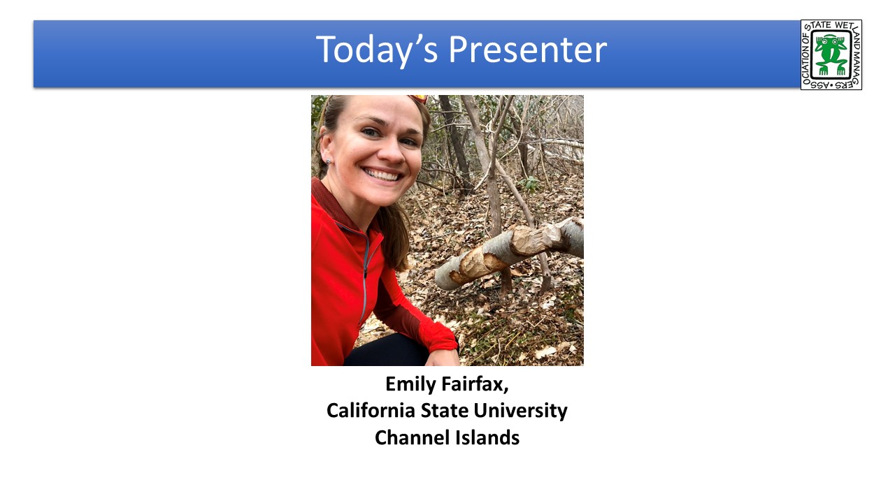 Part 2: Presenter: Emily Fairfax, California State University Channel Islands