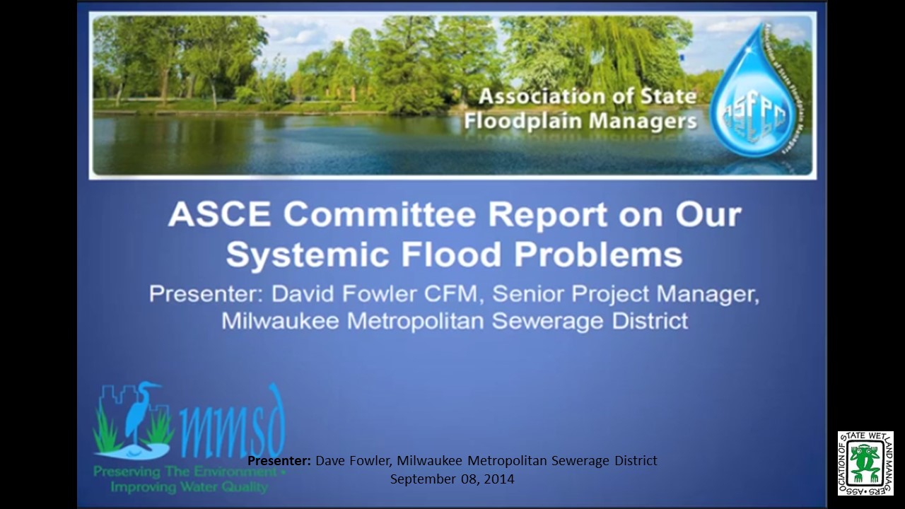 Part 2: Presenter: David Fowler, Senior Project Manager,  Milwaukee Metropolitan Sewerage District