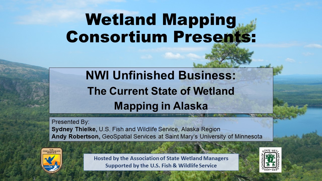 Part 1: Introduction: William Dooley, Policy Analyst, Association of State Wetland Managers